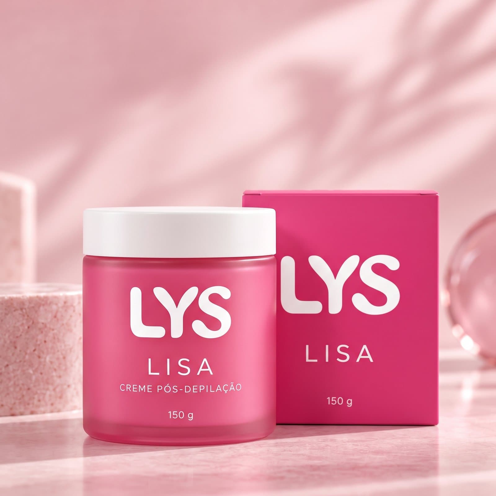 LYS LISA Creme — Creme pós‑depilação que hidrata e mantém o efeito