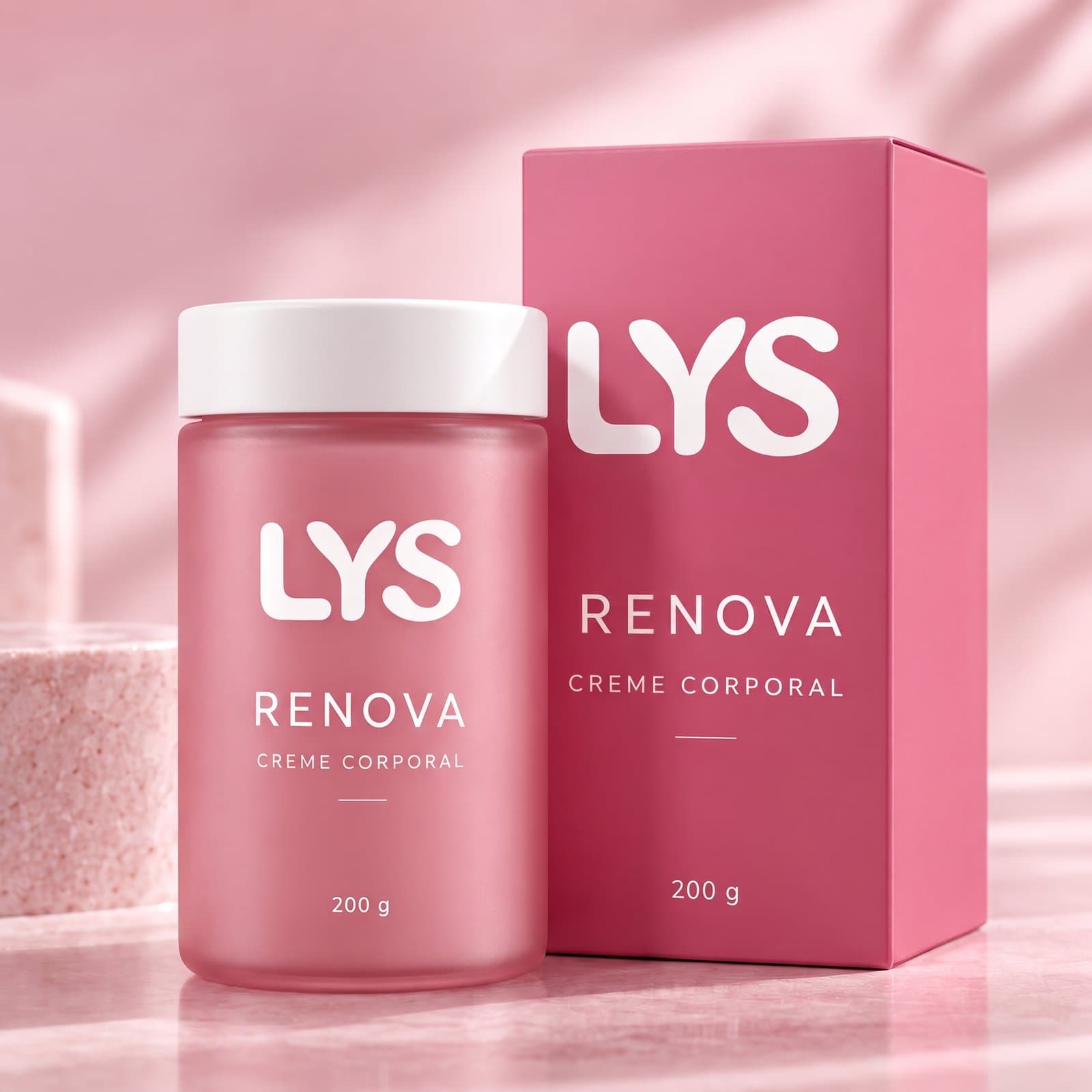 LYS RENOVA Creme — Creme corporal nutritivo para áreas extensas